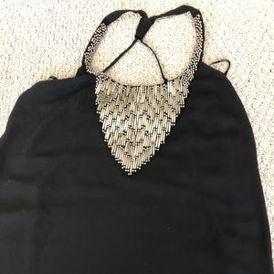 XOXO Womens Embellished Top